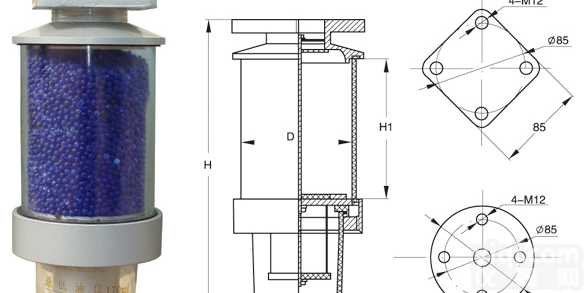 3公斤 新式<em>吸湿</em>器/<em>硅胶</em><em>呼吸器</em>/<em>硅胶</em>罐