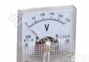 无 91L4-V <em>指针式</em>交流<em>电压表</em>/小表头 AC伏特测量指针表