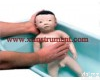 XTY5108960 带有<em>日本</em>婴儿<em>脸部</em>特征的哺乳儿护理模型，男