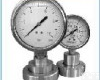 Y-150T <em>径向</em>带<em>后边</em>压力表