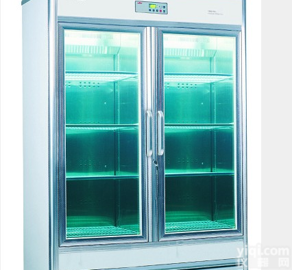 供应透明<em>玻璃门</em>双门680L<em>医用</em>冷藏柜恒温柜荫凉柜