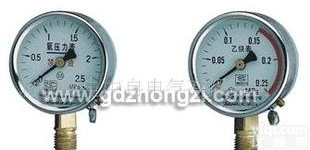  国电中自  <em>氧气压力表/乙炔压力表</em>