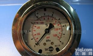  德国原装tecsis不锈钢耐振<em>压力表</em>1453/0-16/BF/<em>MPA</em>/PSI