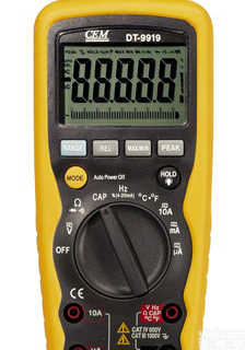 DT-9919 香港CEM品Pai 防水数字<em>万用表</em>DT-9919<em>北京</em><em>金泰</em>科仪批发