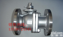 Q41F-16P <em>不锈钢丝</em>扣法兰<em>球阀</em>