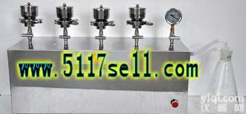 WSW-3 三联多联不锈钢溶液过滤器/ <em>微生物</em>检验系统（<em>薄膜</em>过滤器）