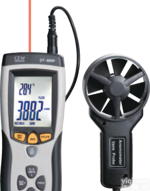 DT-8894 专业<em>风速</em>/风温/<em>风量</em><em>测温仪</em>DT-8894价格