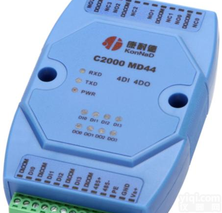 <em>C2000</em> <em>MD44</em> 4路<em>开关</em>量信号转485信号模块