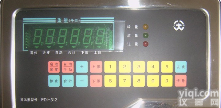 <em>EDI</em>-312 <em>大和</em>称重仪表<em>EDI</em>-312