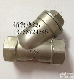 Y11W-16P <em>不锈钢丝</em>扣Y型<em>过滤器</em>