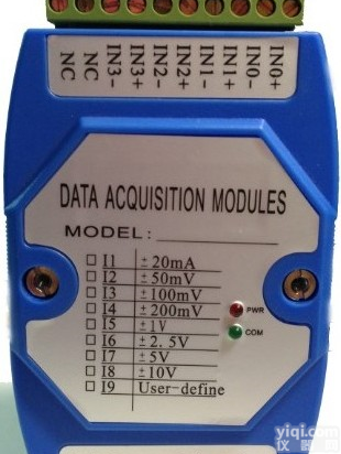 DAM8021 2路0-5v电压信号采集，<em>模拟</em>转数字<em>采集器</em>