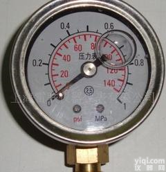  YN-60耐震<em>压力表</em>NPT1/4<em>螺纹</em>