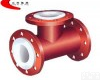 DN15 衬氟<em>偏心</em>斜口三通<em>生产厂家</em>价格