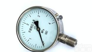  华清仪表Y-B<em>不锈钢</em><em>压力表</em>