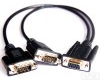 <em>DB9</em> <em>DB9</em>一分二母转公Y型线value <em>canES581</em><em>专用线</em>缆