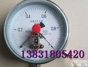 <em> 全不锈钢磁助电接点压力表</em>YCX-150F