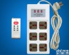  三路独立 可穿墙<em>遥控</em> 射频<em>遥控</em>插排 <em>遥控</em>+手控 智能学习 <em>遥控</em>插座