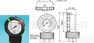  台湾<em>华记</em>隔<em>膜式</em><em>压力表</em>