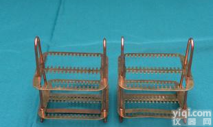  铜质材料<em>染色体</em>载玻架