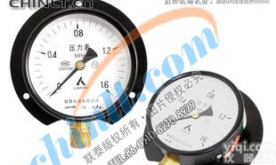  Y100T(低压) <em>普通</em><em>径向</em>带后边<em>压力表</em>