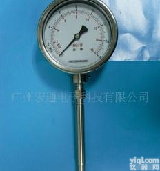  <em>刚性</em>杆标准<em>熔体</em><em>压力表</em> 高温<em>熔体</em><em>压力表</em>(图)