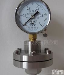  【厂批】YTP-60<em>隔膜</em><em>压力表</em>，<em>隔膜</em>式<em>压力表</em>0~1.0Mpa <em>螺纹</em>连接20*1.