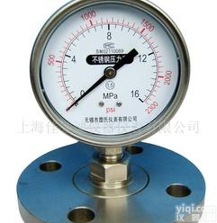  <em>法兰</em>式<em>隔膜</em><em>压力表</em>(图)