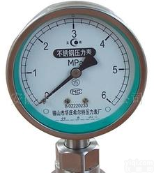  Y-B<em>不锈钢</em><em>压力表</em>