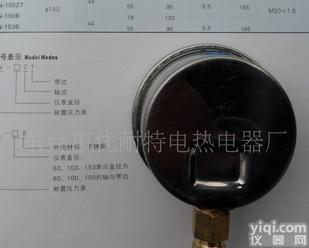  耐震<em>压力表</em> 防震<em>压力表</em> Y-60   充油 0-1.6 <em>MPa</em>