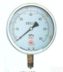  <em>耐震</em><em>压力表</em>、YN-<em>100</em><em>耐震</em><em>压力表</em>