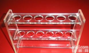  比色管架 <em>有机玻璃比色管架</em> 6孔比色管架 12孔比色管架