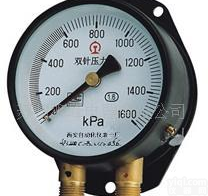  <em>双针压力表 </em>双管<em>双针压力表 </em>YZS-102
