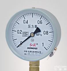  <em>红旗</em>Pai普通<em>压力表</em> Y-60 1.6Mpa