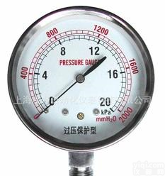  CHN ASANO上海<em>浅野</em>过压防止型<em>膜盒</em>压力表YE-75