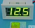 BT3603G100V-WL 北京聚英翱翔LED车用单位<em>数字显示</em>电压表 <em>黄绿色</em>