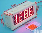 BT5604R200V-WL 白壳0.56四位高清数字显示<em>车用</em><em>电压表</em> 红色