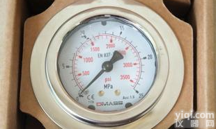  德国DMASS进口工业耐震<em>压力表</em> 0-25MPA<em>面板</em><em>安装</em>型