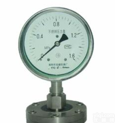  Y100-ML全不锈钢隔膜<em>压力表</em> <em>各种规格</em>可定做