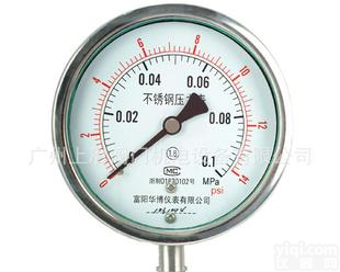 316全<em>不锈钢</em>耐震<em>压力表</em>/304全<em>不锈钢</em><em>抗震</em><em>压力表</em>