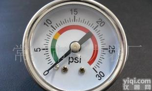  <em>外壳</em>为<em>不锈钢</em>的水压表(图)