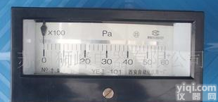  矩形<em>膜盒</em><em>压力表</em>YEJ-<em>101</em> 0-6000Pa 正压表 负压表