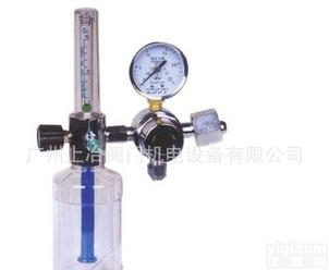  医用浮标式氧气吸入器/上海<em>减压器</em>厂/红旗/<em>荣华</em>/雷<em>尔达</em>减压阀