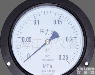  <em>径向</em>带边压力表/<em>膜盒</em>压力表