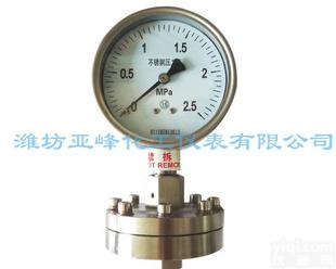 <em> Y-M系列隔膜压力表</em>、隔膜压力表