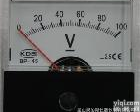 BP-45 康的斯 BP-45 100V指针式<em>电压表</em>,<em>台湾</em>技术,<em>品质保证</em>