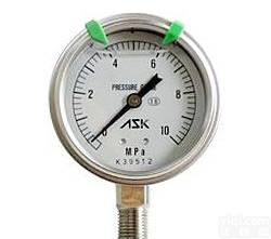  ASK<em>甘油</em><em>压力表</em>OSG-AT-R1/4-60x**Mpa压力计