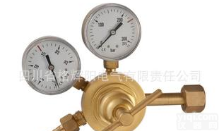  厂家直销<em>全铜</em>气瓶<em>减压器</em>氧气<em>减压器</em>YQY-370