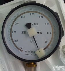  西安<em>精密</em><em>真空压力</em>表ZB-150 西安自动化仪表 -0.1-0mpa