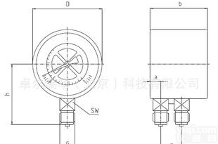 WIKA差压表，波登管，标准型，垂直平行接口，直径100，160