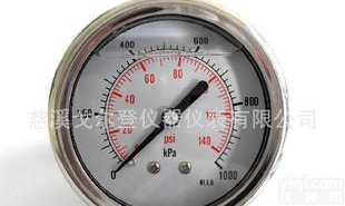  耐震<em>压力表</em> 全不锈钢Y63Z-LT<em>埋入</em>式一体焊接式